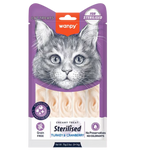 Wanpy Creamy Treat Sterilised Turkey & Cranberry 5*14 g