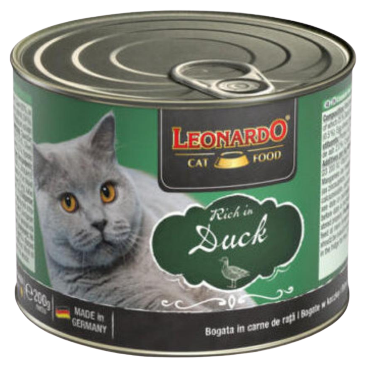 BUY 9 +1 FREE LEONARDO Rich In Duck Wet Food 200 G