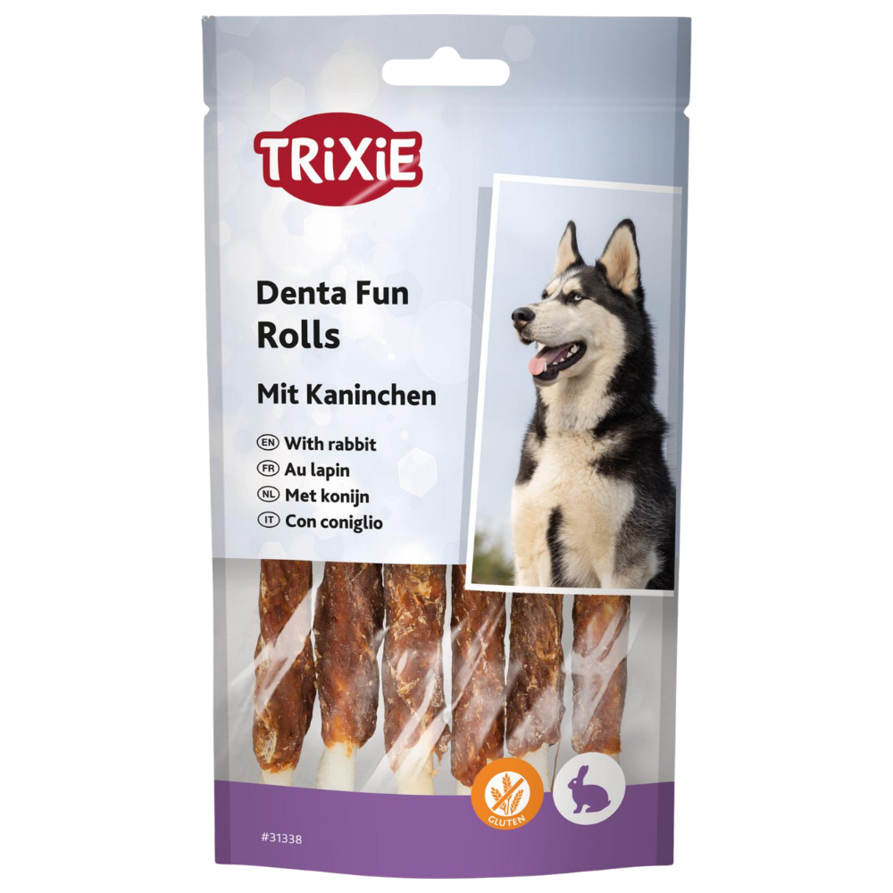 Trixie Treat For Dog Denta Fun Chewing Rolls Rabbit 70 G Petfast.shop Trixie Chewy Treat Dog Treats petfast.shop EgyptDefault Title 425.00