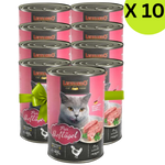 BUY 9 + 1 FREE Leonardo Poultry Cat Wet Food 400g Petfast.shop Leonardo Bundles Cat Exclude Food Wet Food petfast.shop EgyptDefault Title 1800.00