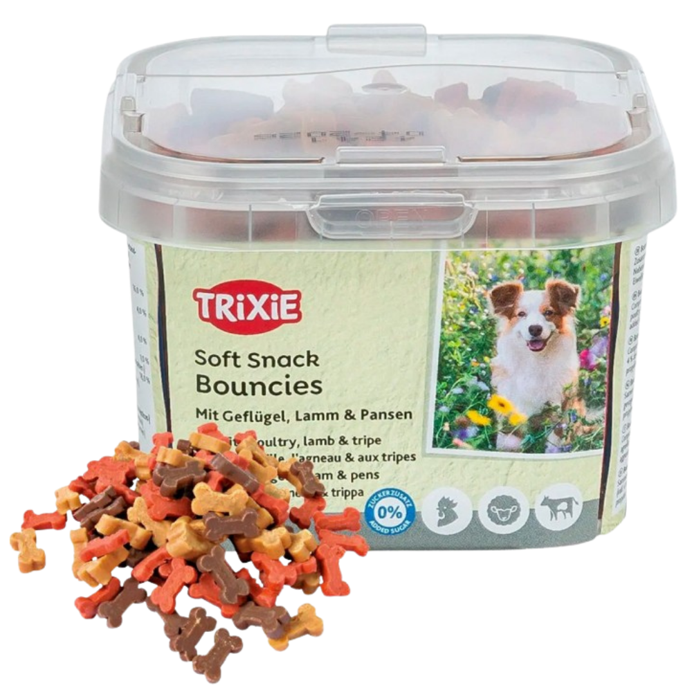 Trixie Treat For Dog Soft Snack Bouncies , With Poultry , Lamb And Tripe 140 G Petfast.shop Trixie Chewy Treat Dog Treats petfast.shop EgyptDefault Title 525.00