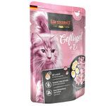 BUY 9 + 1 FREE Leonardo Wet Food Adult Cat with Poultry And Egg 85 gr