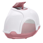 Imac Ginger Corner Enclosed Litter Box 40 Cm * 50 Cm Petfast.shop Petfast.shoppetfast.shop Egypt PIM5898S Pink 2350.00