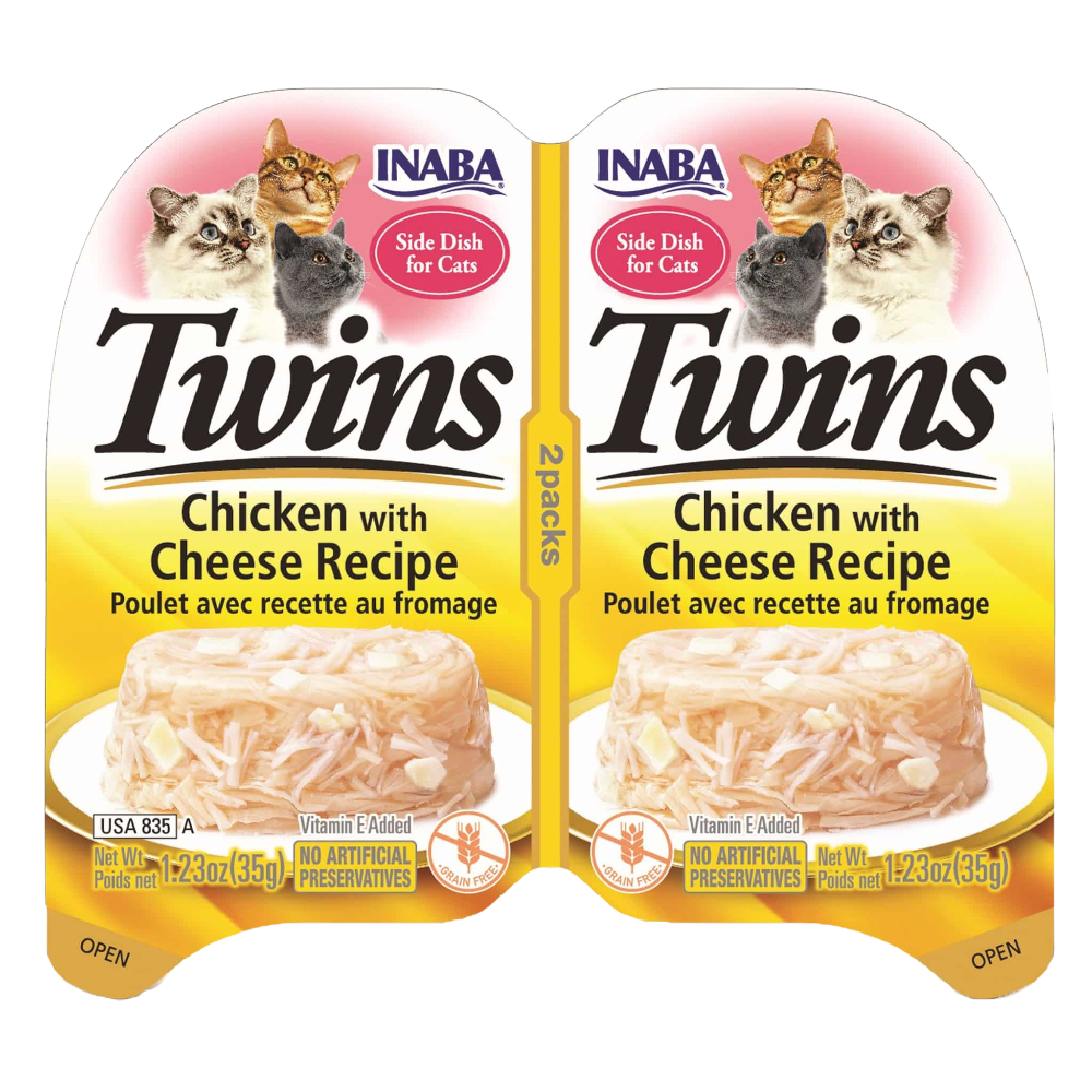 Twins Chicken with Cheese Recipe 70g Petfast.shop Twins Cat Exclusive Food Wet Food petfast.shop EgyptDefault Title 180.00