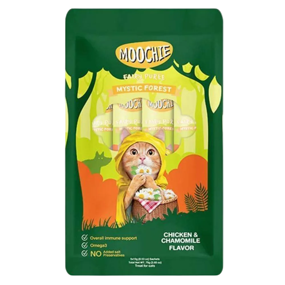Moochie Creamy Treat Chicken & Chamomile Flavor 5Pcs Petfast.shop Moochie Cat Creamy Treat Exclusive Treats petfast.shop Egypt PMO4456S Default Title 215.00