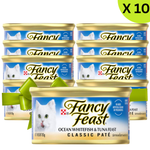 BUY 9 + 1 FERR Fancy Feast Classic Paté Ocean Whitefish & Tuna Feast 85g