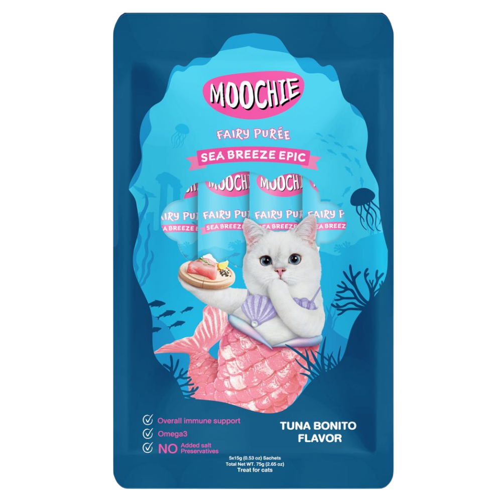 Moochie Creamy Treat Tuna Flavor 5Pcs Petfast.shop Moochie Cat Creamy Treat Exclusive Treats petfast.shop Egypt 215.00
