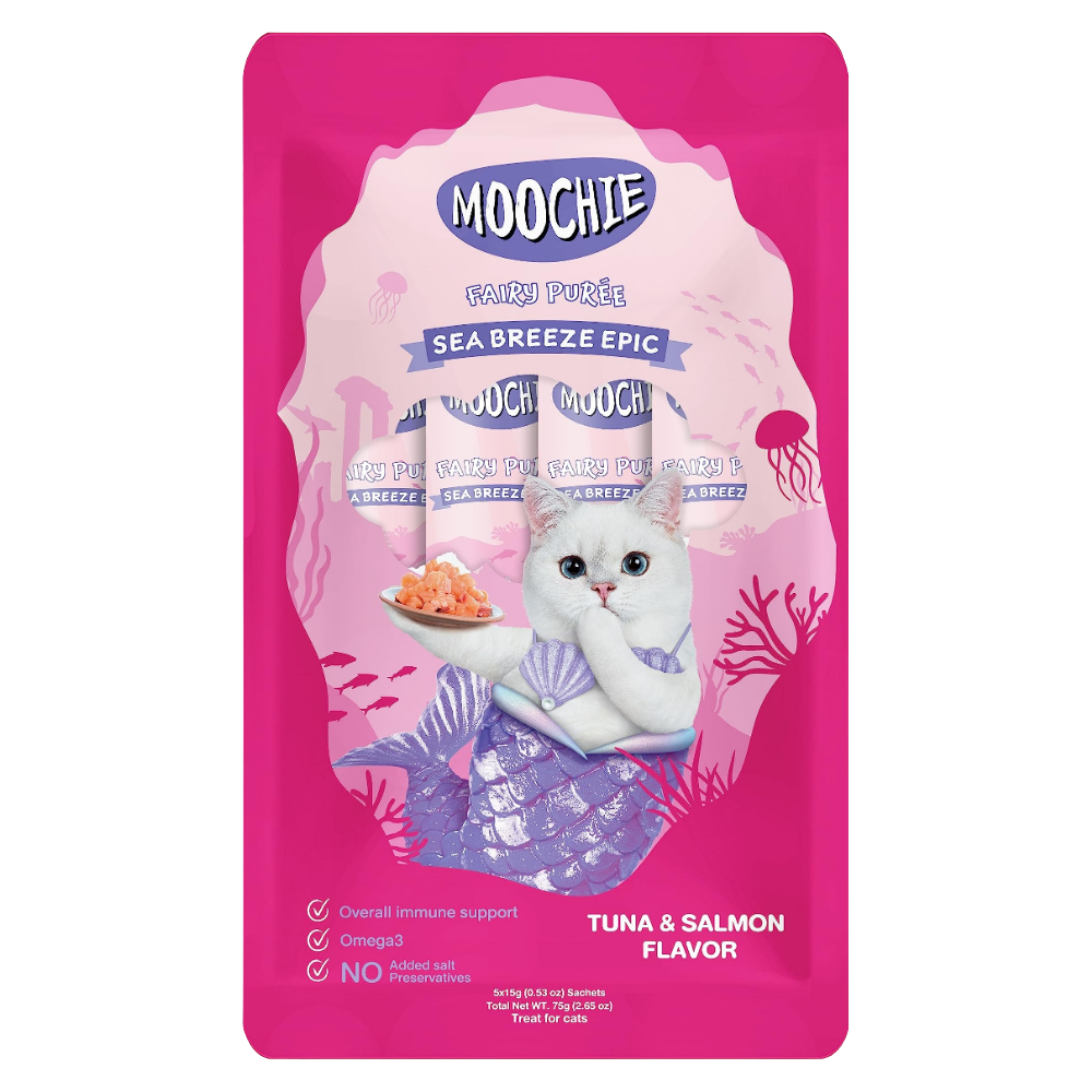 Moochie Creamy Treat Tuna&Salmon Flavor 5Pcs Petfast.shop Moochie Cat Creamy Treat Exclusive Treats petfast.shop Egypt PMO4453S Default Title 215.00