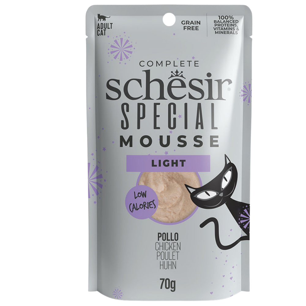 Schesir Light pollo in mousse 70g in busta Petfast.shop Schesir Cat Food Wet Food petfast.shop Egypt 21231104 Default Title 200.00