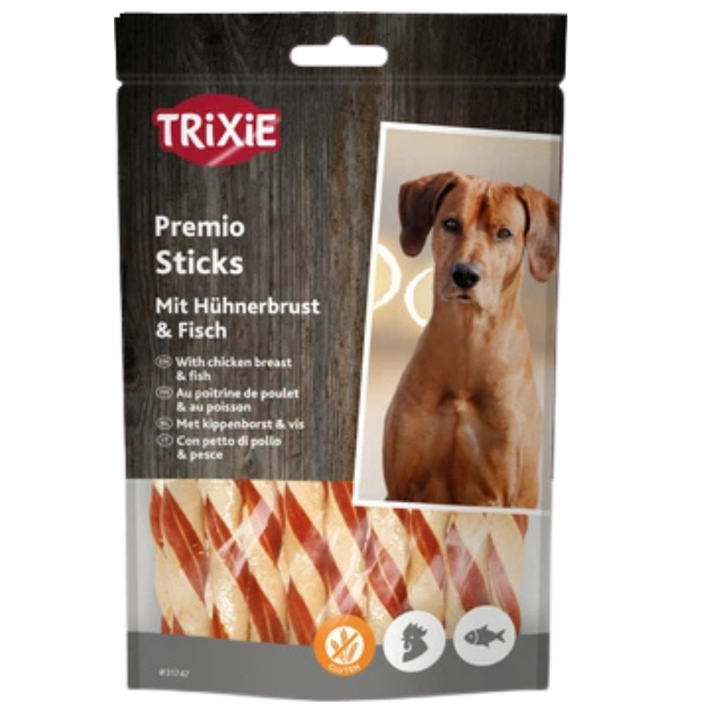 Trixie Treat For Dog Premio Fish Chicken Sticks Chicken & Fish 80 G Petfast.shop Trixie Chewy Treat Dog Treats petfast.shop EgyptDefault Title 425.00