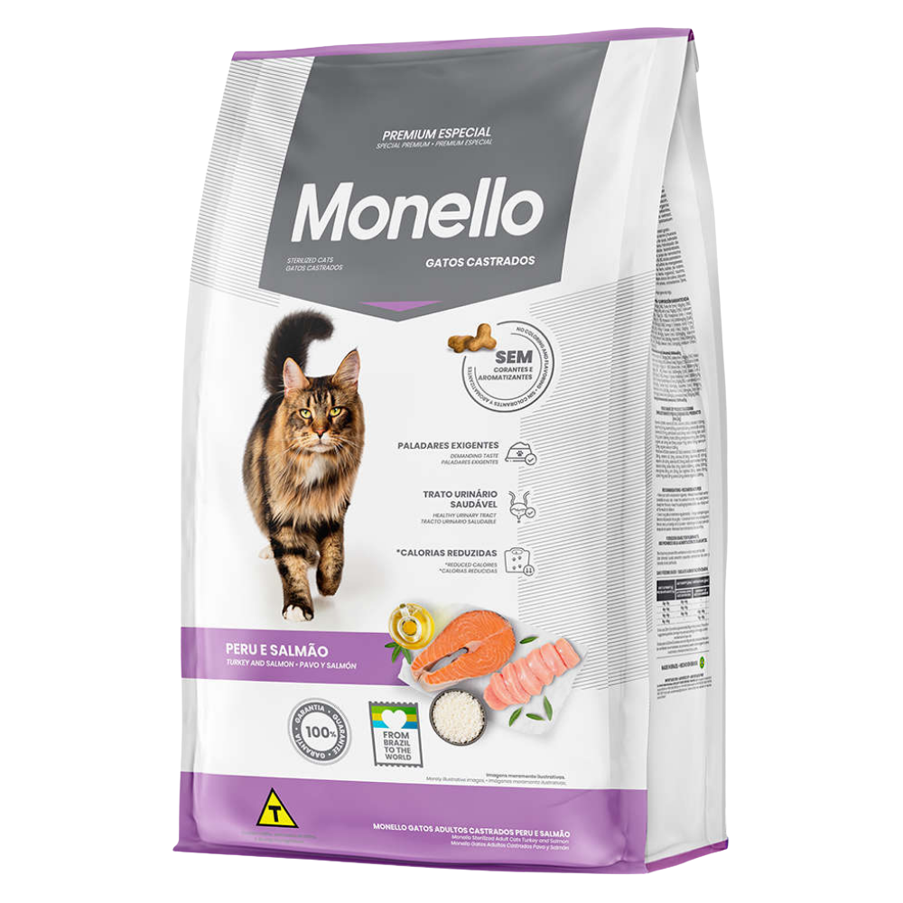Monello Cat Food Sterilised Turkey & Salmon Petfast.shop Monello Cat Dry Food Food petfast.shop Egypt PMO3343S-1375.00