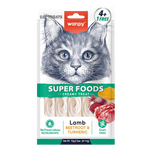 Wanpy Super Foods Creamy Treat Lamb Beetroot & Turmeric 70 g (5*14g) Petfast.shop Wanpy Cat Liquid Treat Treats petfast.shop Egypt PWA5871S Default Title 125.00