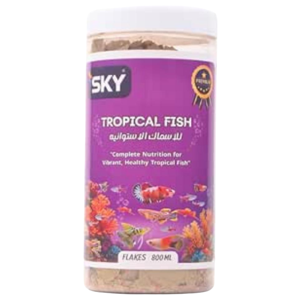 sky tropical fish flakes 800 ml