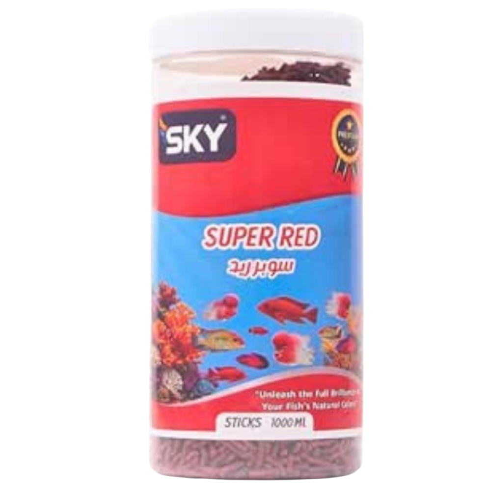 sky super red fish sticks 1000 ml Petfast.shop Sky Egypt Brand Fish petfast.shop Egypt PSK2492S Default Title 300.00