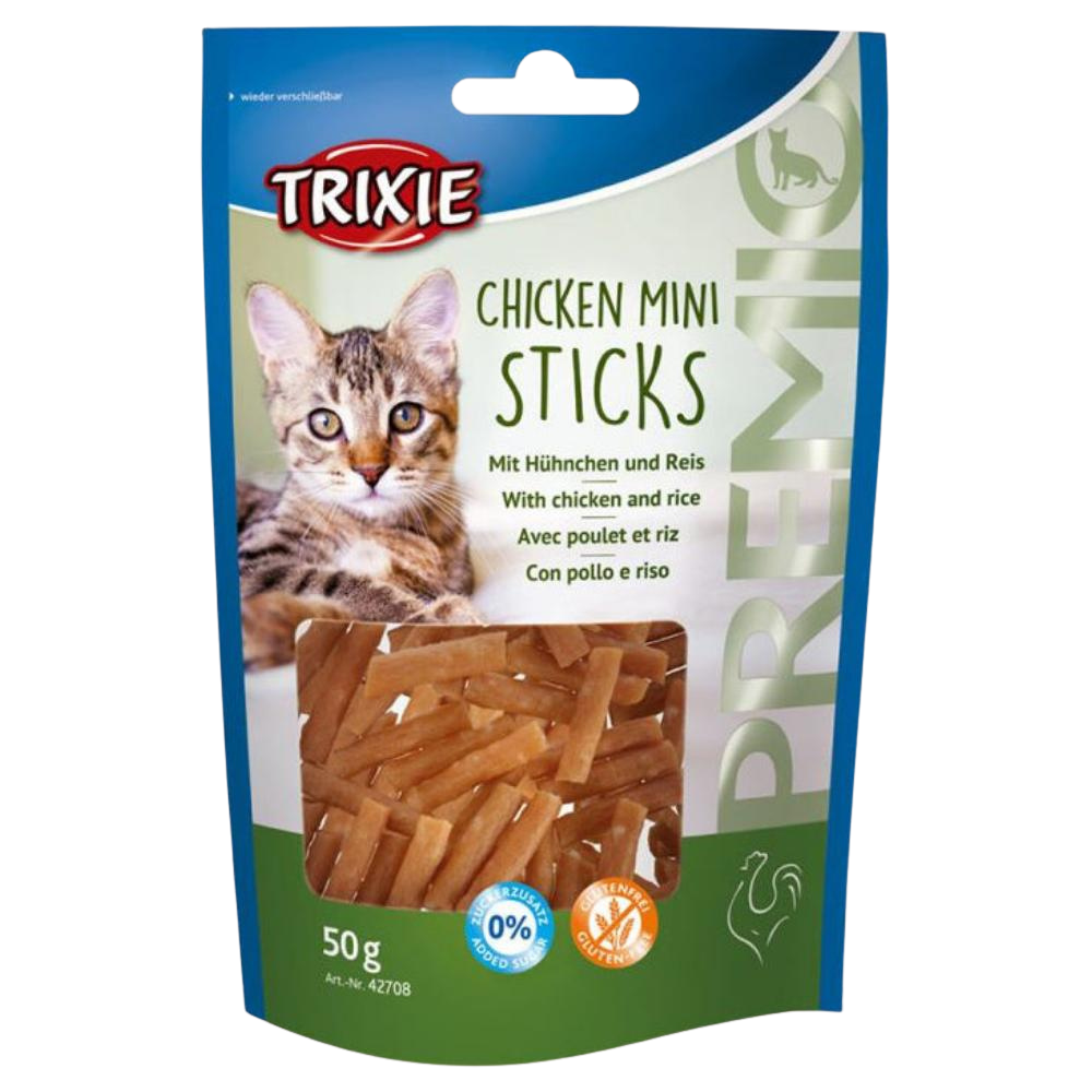Trixie Chicken Mini Sticks Cat Treats 50g Petfast.shop Trixie Cat Chewy Treat Exclusive Treats petfast.shop EgyptDefault Title 325.00