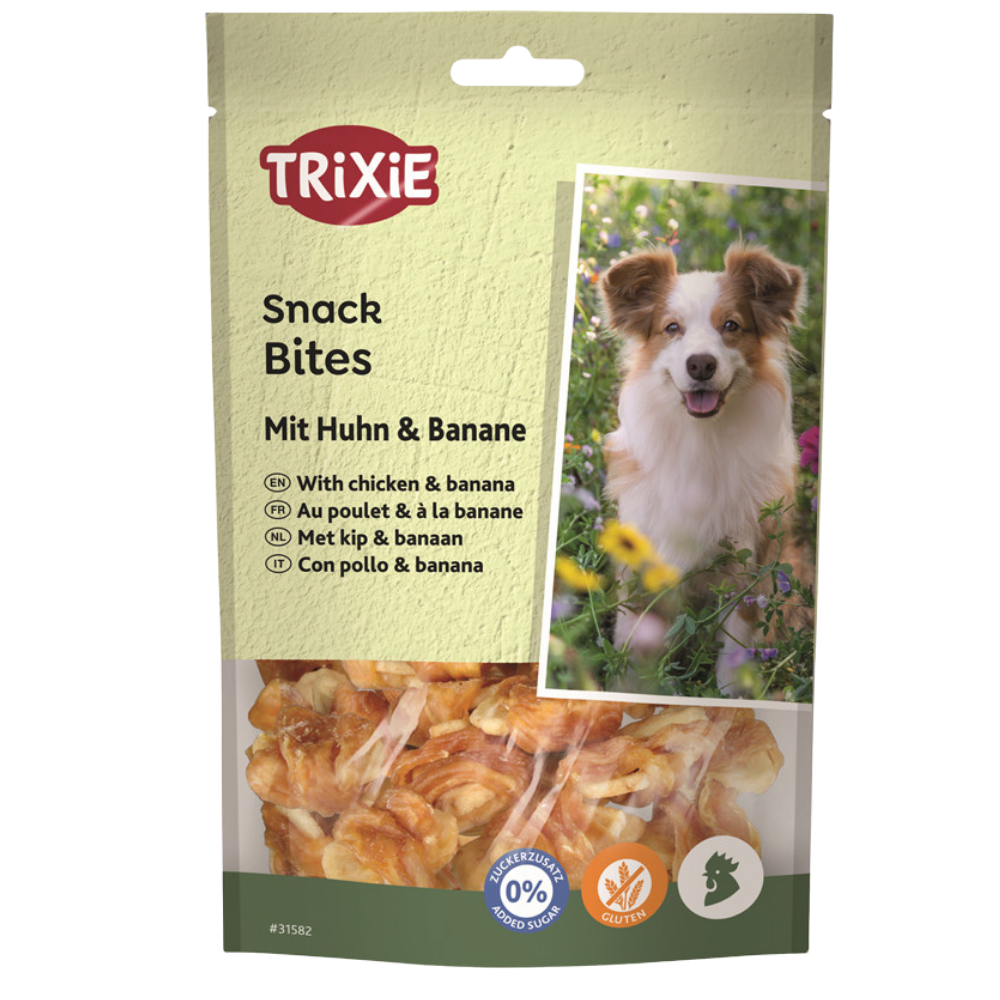 Trixie Treat For Dog Snack Bites Banana Chicken 100 G Petfast.shop Trixie Chewy Treat Dog Treats petfast.shop EgyptDefault Title 475.00