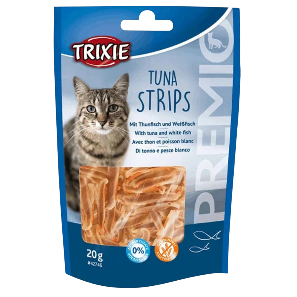 Trixie Premio Tuna Strips Cat Treats 20g Petfast.shop Trixie Cat Chewy Treat Exclusive Treats petfast.shop EgyptDefault Title 325.00