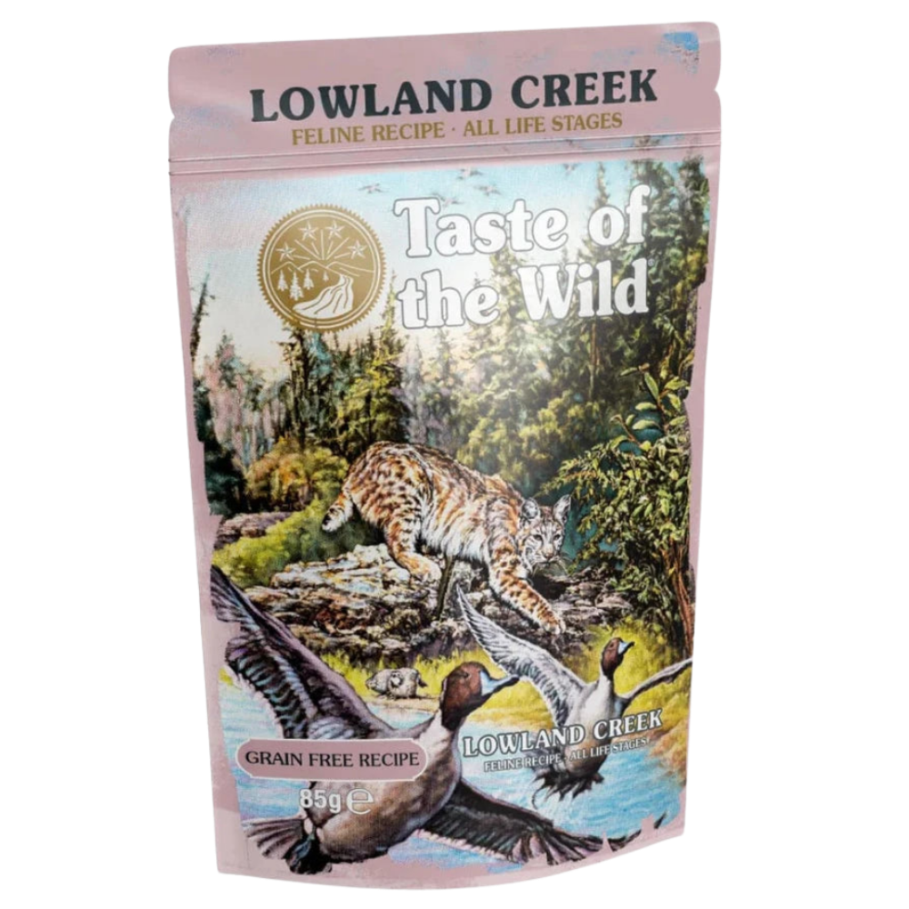 Taste of the Wild Lowland Creek Pouch 85g Petfast.shop Taste of the Wild Cat Exclusive Food Wet Food petfast.shop EgyptDefault Title 145.00