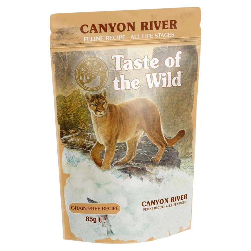Taste of the Wild Canyon River Pouch 85g Petfast.shop Taste of the Wild Cat Exclusive Food Wet Food petfast.shop EgyptDefault Title 145.00