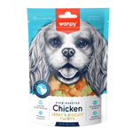 Wanpy Treat For Adult Dog Chicken Jerky & Biscuit Twists 100 g Petfast.shop Wanpy Biscuit Treat Dog Treats petfast.shop Egypt PWA5876S Default Title 240.00