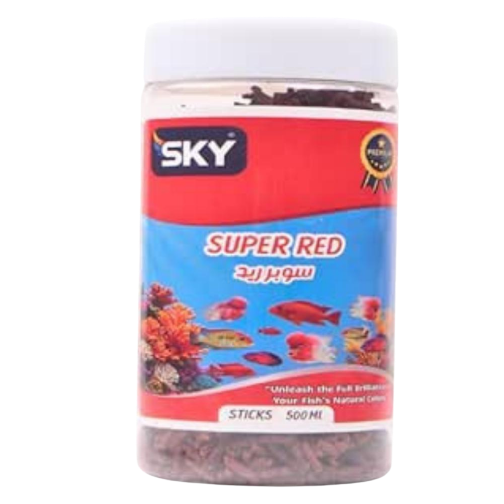 sky super red fish sticks 500 ml Petfast.shop Sky Egypt Brand Fish petfast.shop Egypt PSK2491S Default Title 160.00