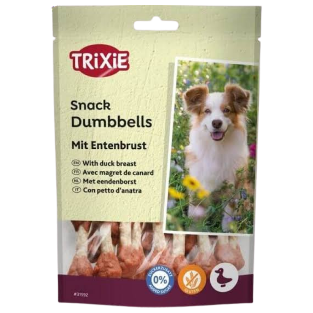 Trixie Treat For Dog Snack Duck Dumbbells With Duck Breast 80 G Petfast.shop Trixie Chewy Treat Dog Treats petfast.shop EgyptDefault Title 450.00