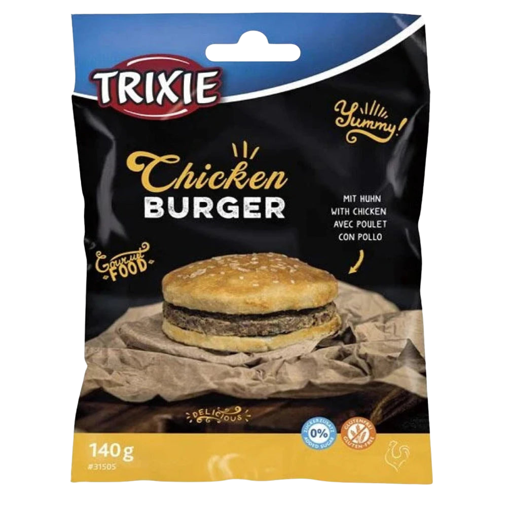 Trixie Chicken Burger Dog Treat 140g
