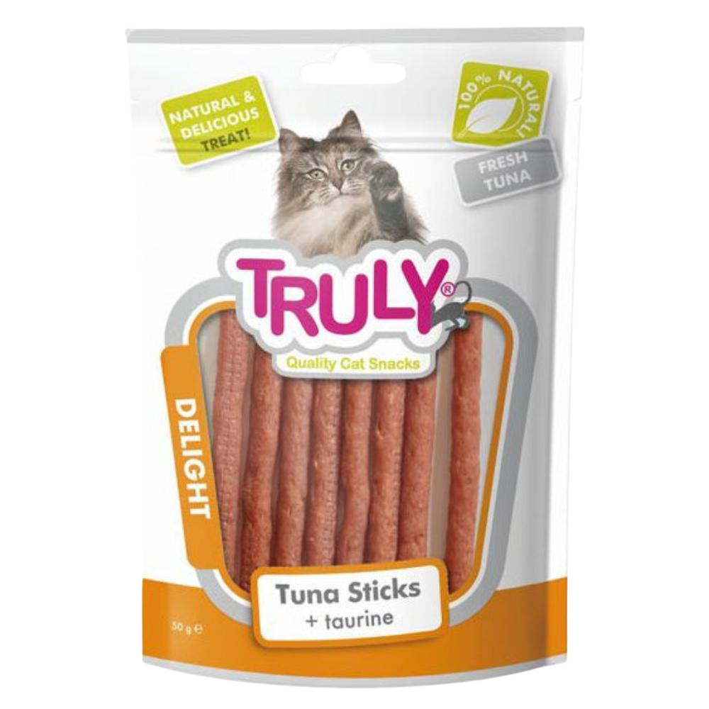 Truly Snack Cat Tuna Sticks & Taurine 50g