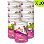 BUY 9 + 1 FREE Mio Cat Wet Food with Chicken 400g Petfast.shop Mio Cat Bundles Cat Exclude Food Wet Food petfast.shop Egypt 765.00
