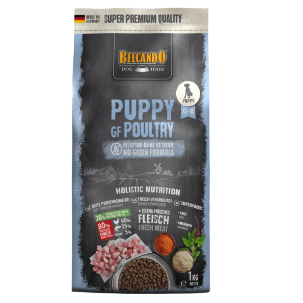 Belcando Puppy GF Poultry Xs-Xl 1 Kg Petfast.shop Belcando Dog Dry Food Food petfast.shop Egypt PBE5960S Default Title 750.00