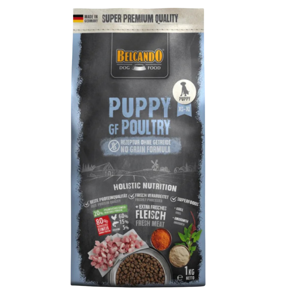 Belcando Puppy GF Poultry Xs-Xl 1 Kg Petfast.shop Belcando Dog Dry Food Food petfast.shop Egypt PBE5960S Default Title 750.00