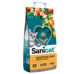 Sanicat Essential Oils – Orange Floral Clumping Litter 10Kg
