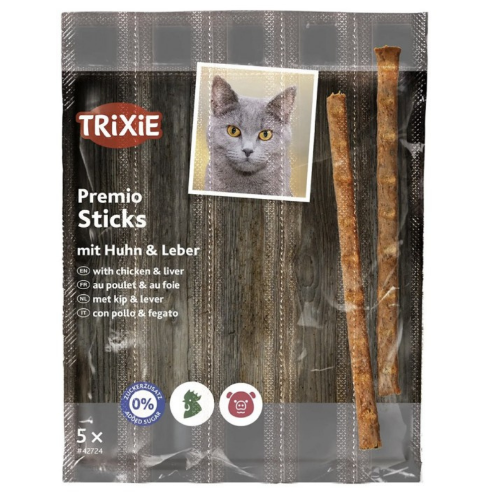 Trixie Treat For Cat Premio Cat Stick Quintet With Poultry And Liver 5 Sticks 25 g Petfast.shop Trixie Cat Chewy Treat Treats petfast.shop EgyptDefault Title 300.00