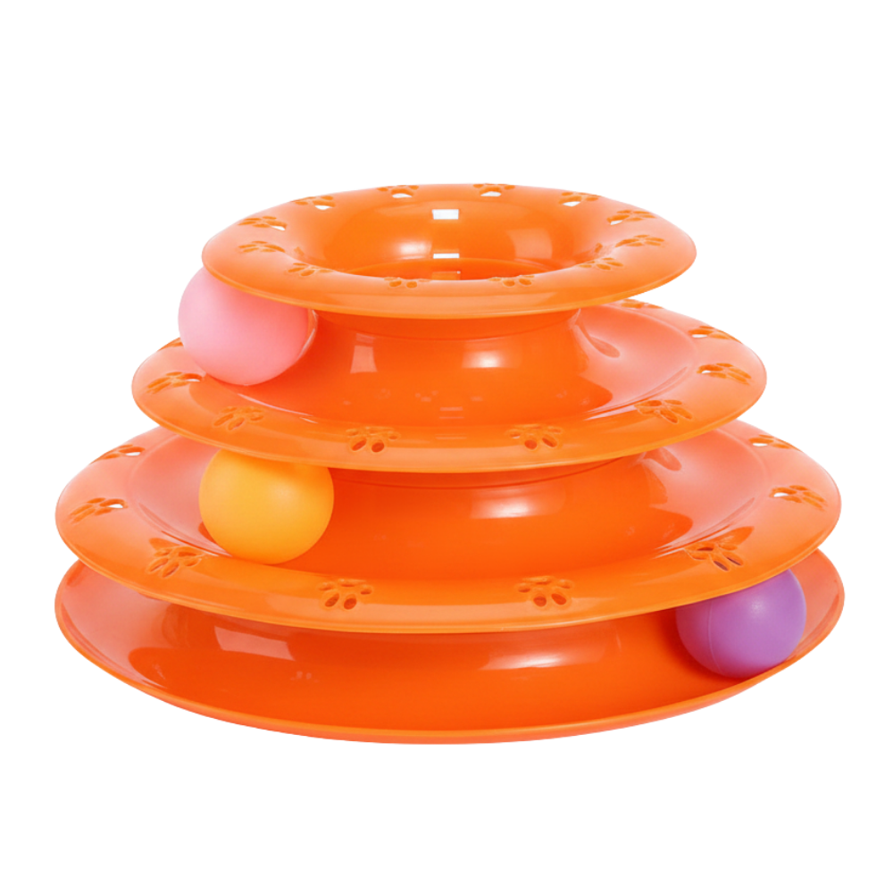 Cat Toy 3 Floor with 3 Balls