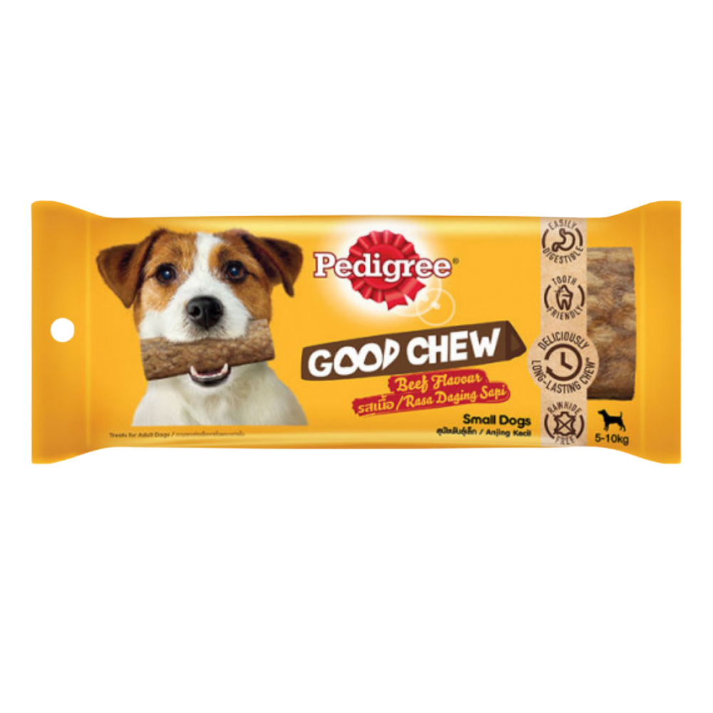 Pedigree Treat For Small Dogs Good Chew Beef Flavour 5-10 Kg Petfast.shop Pedigree Chewy Treat Dog Exclusive Food Treats petfast.shop Egypt PPE4752S Default Title 245.00