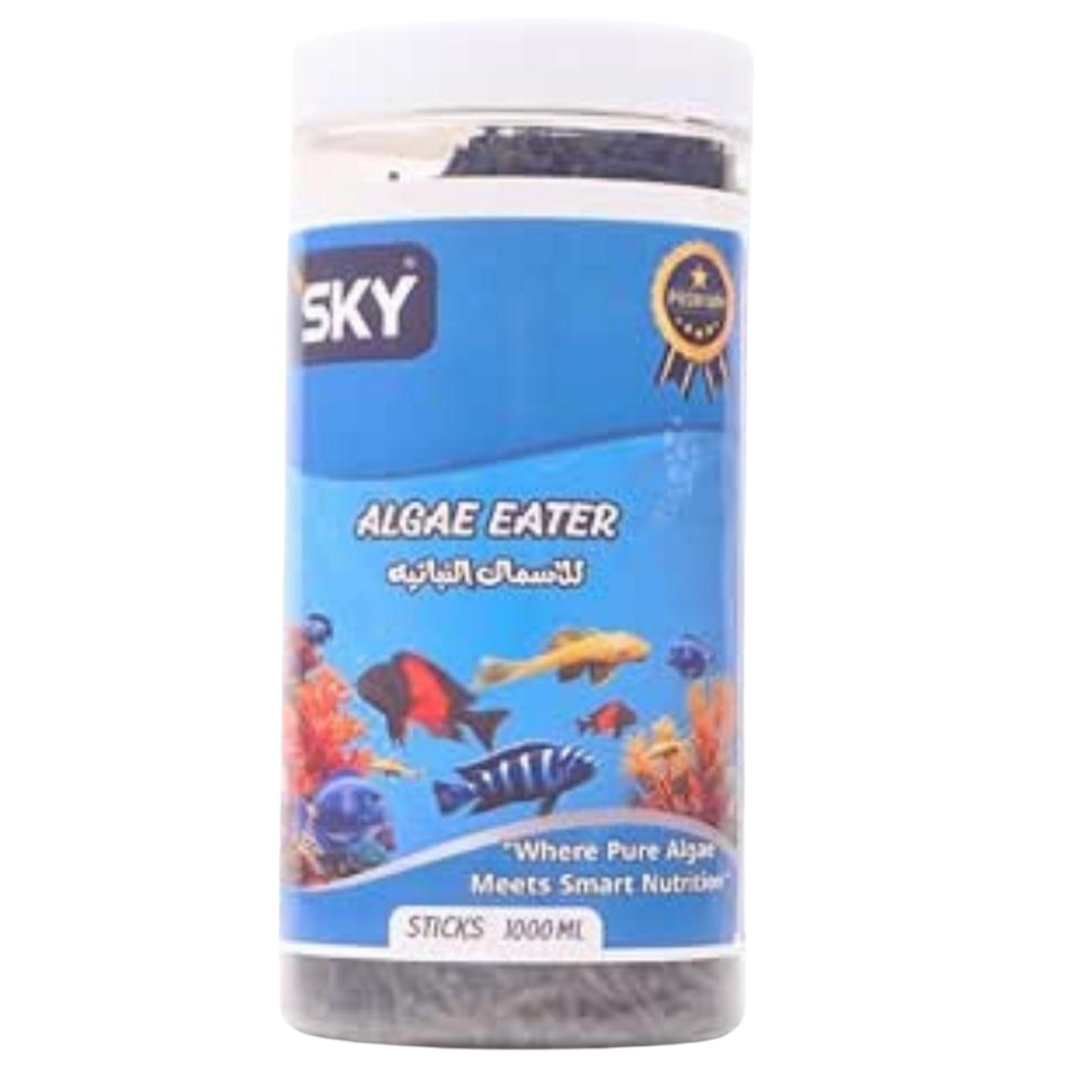 sky algea eater sticks 1000 ml Petfast.shop Sky Egypt Brand Fish petfast.shop Egypt PSK2490S Default Title 300.00