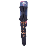 Naomi Medium Blue Dog Collar with Bow Petfast.shop Naomi Dog leash & Coller & Harness Supplies petfast.shop Egypt PNA2254S280.00