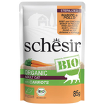 Schesir BIO Sterilized manzo e pollo con carote in paté 85g in busta Petfast.shop Schesir Cat Exclude Food Wet Food petfast.shop Egypt 1064470 Default Title 170.00