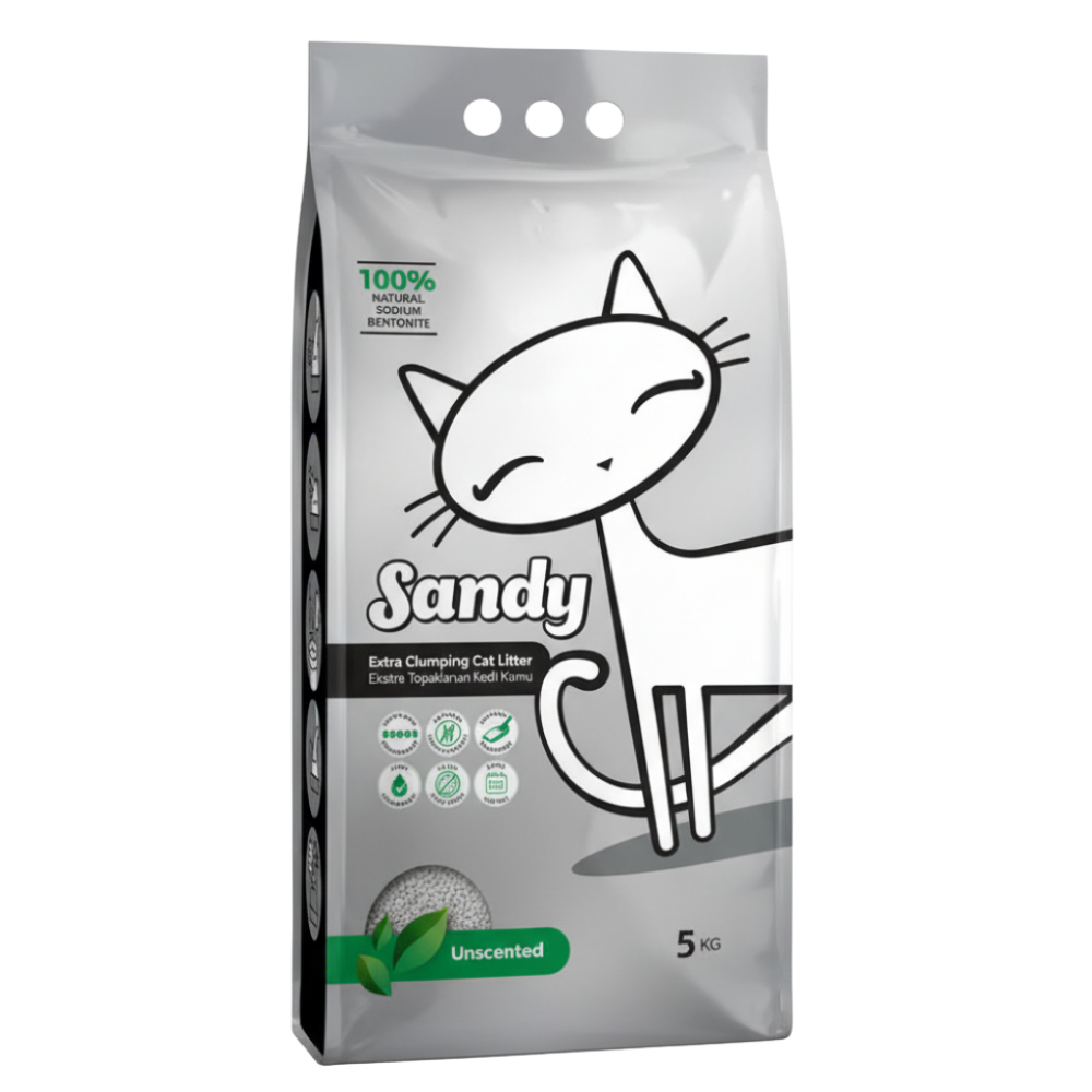 SANDY CAT LITTER EXTRA CLUMPING UNSCENTED