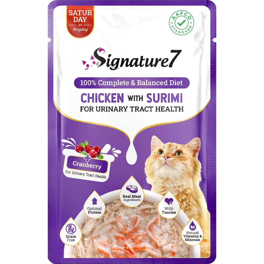Signature7 chicken with surimi for urinary tract health 50g.
