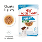 Royal Canin Wet Food Mini Puppy in Gravy Pouch 85 g
