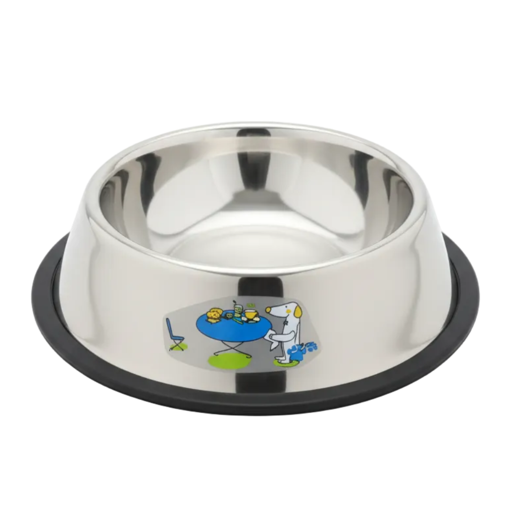 Stainless Steel Pet Bowl Petfast.shop Generic Bowls & Feeders Cat Dog Supplies petfast.shop Egypt11Cm 130.00