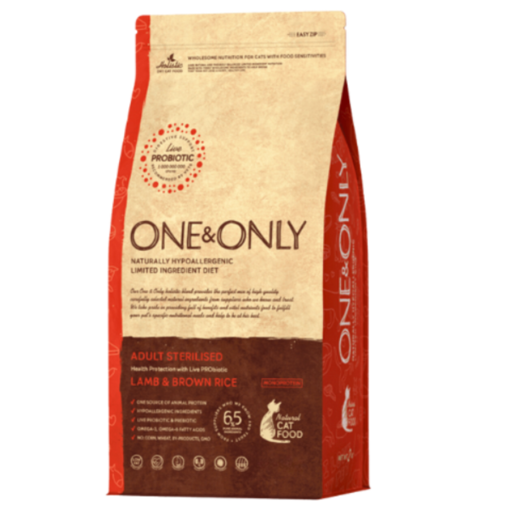One&Only cat food package on a white background
