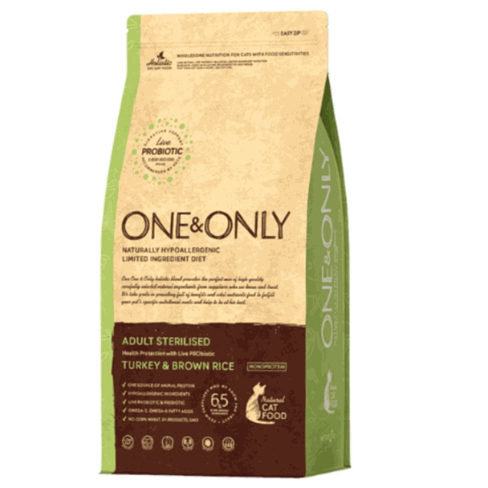 One&Only cat food package on a white background