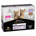 Package Pro Plan Nutrisavour Wet Food for Kittens with Tender Turkey in Gravy (10*85g)