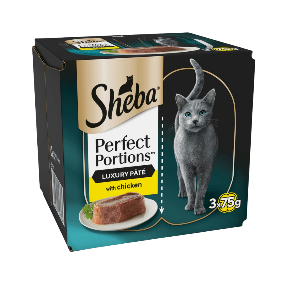 Sheba Perfect Portions Luxury Pate with Chicken 3*75g