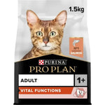 Pro Plan Vital Functions Dry Food with Salmon for Adult Cats 1.5 kg.