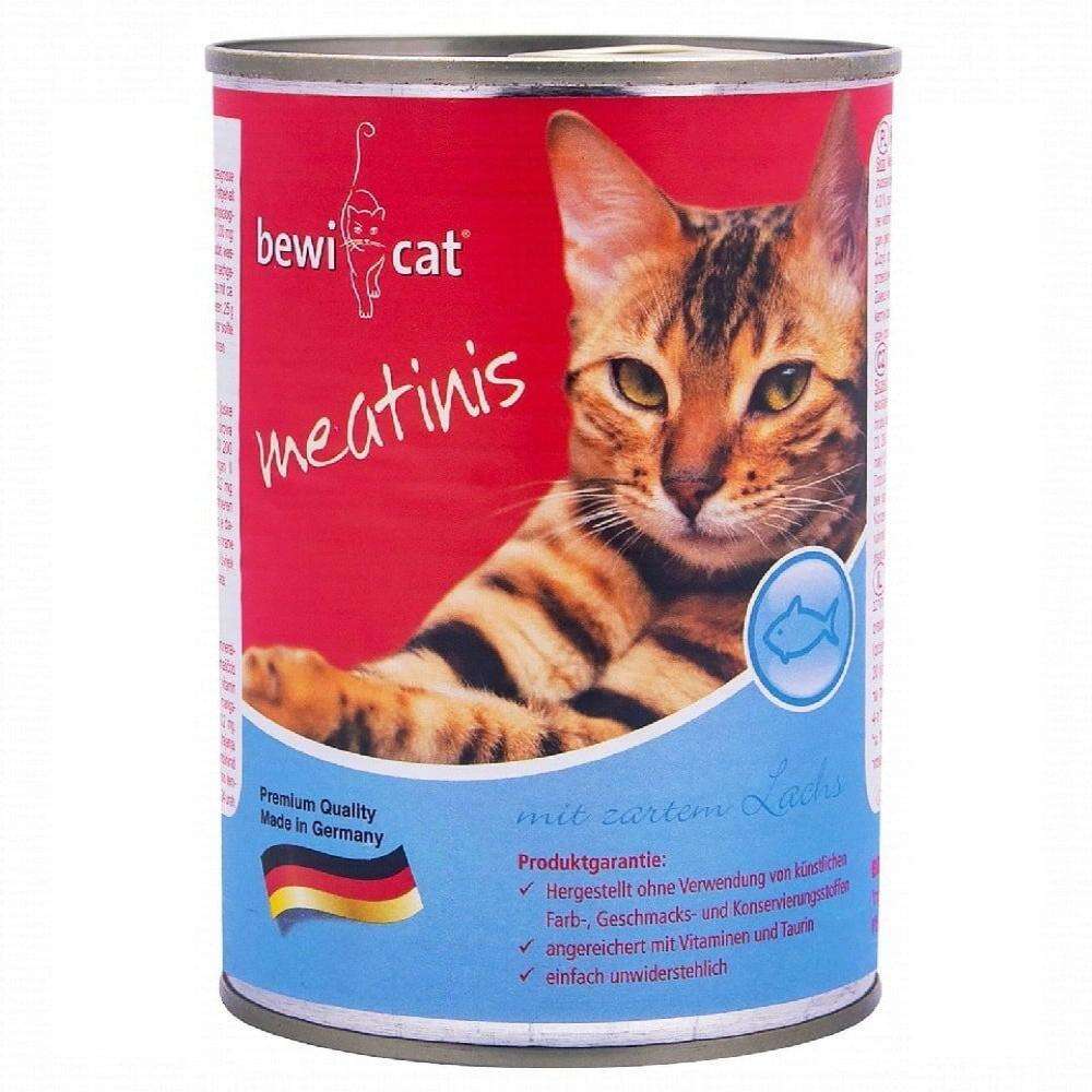Bewi Cat Meatinis Food With Salmon 400 gr.