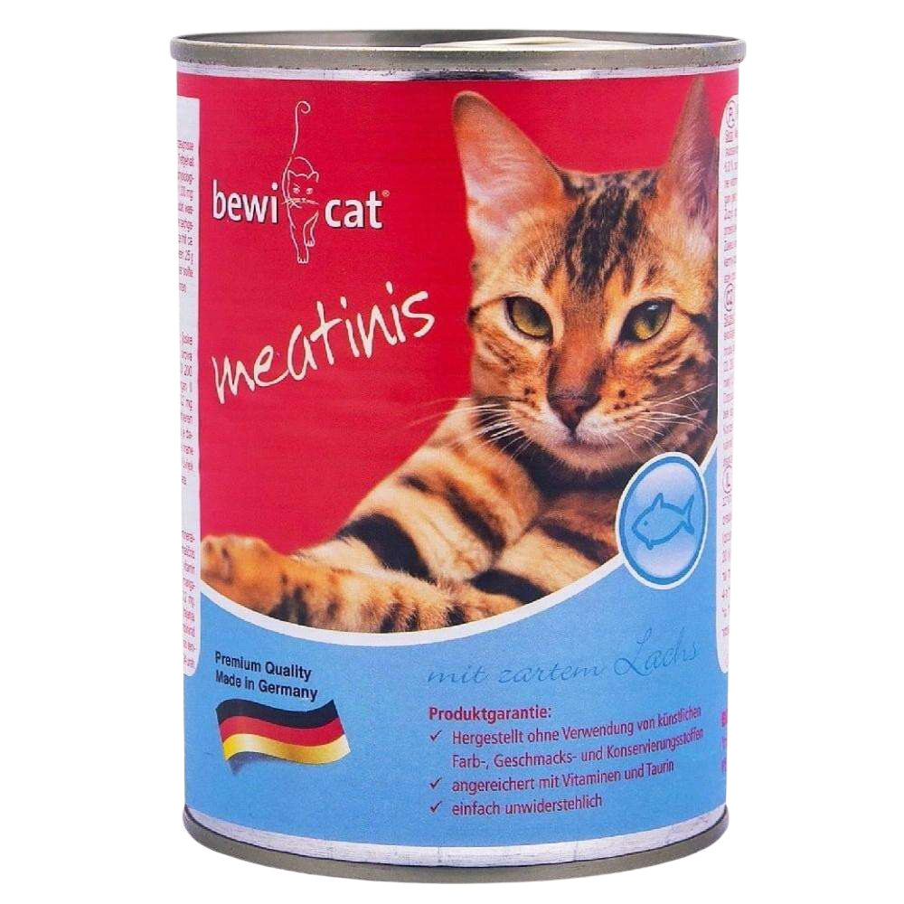 Bewi Cat Meatinis Food With Salmon 400 gr.