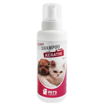 Pets Republic Dry Foam Shampoo Keratin 520ml.